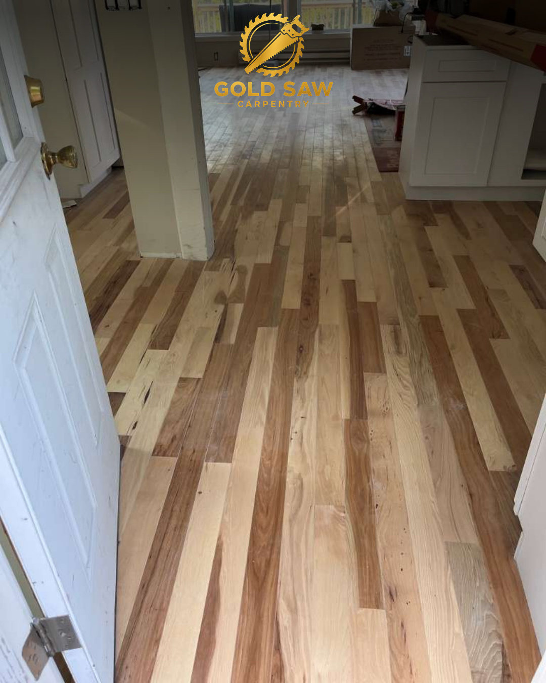 Hardwood and vinyl plank flooring
