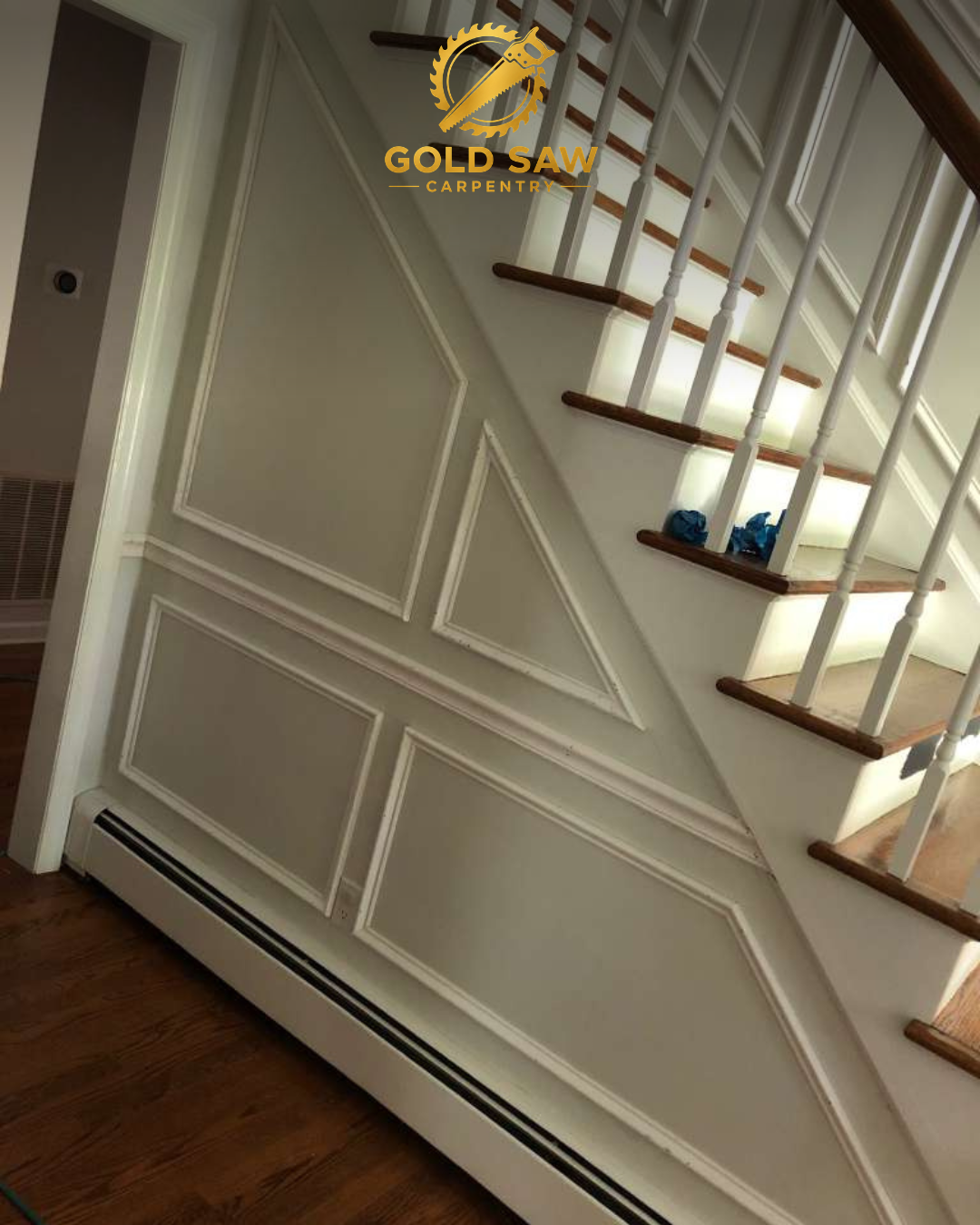 Custom interior carpentry by Gold Saw
